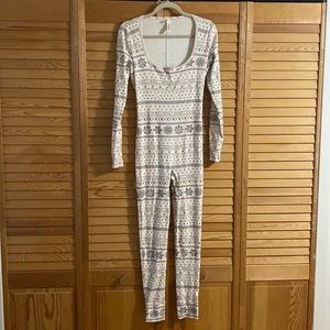 Skims Holiday Logo Onsie